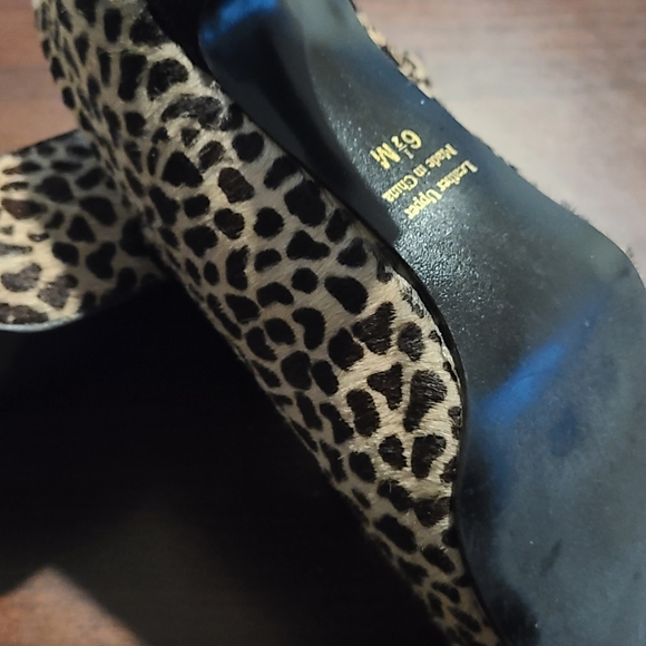 Leopard High Heel Shoes - Picture 4 of 4